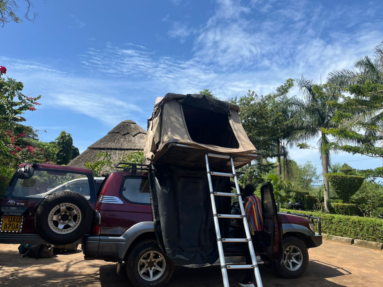 Uganda self drive with rooftop tent