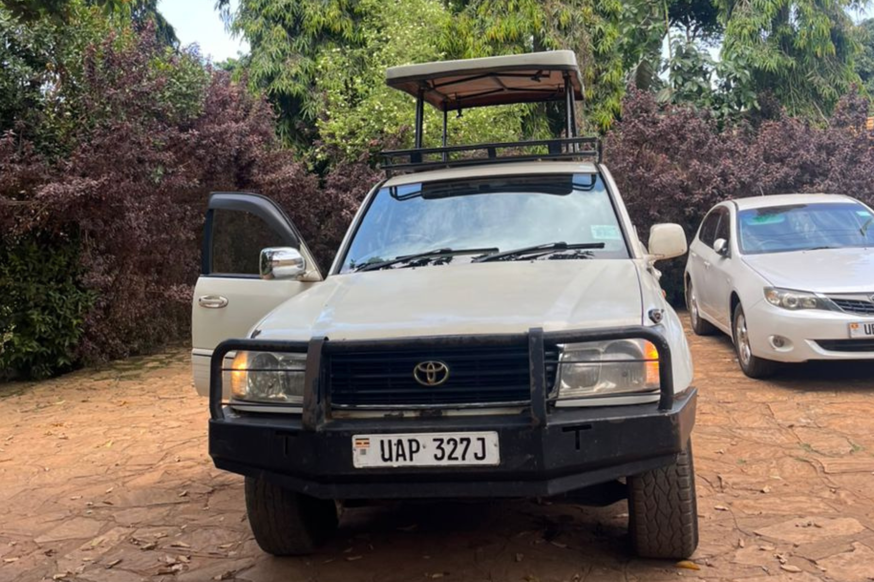 Uganda self drive with popup roof